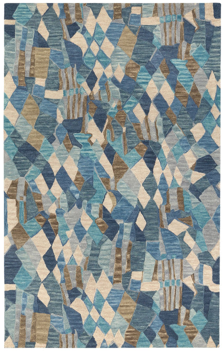 Deer Leap Hand Hooked Wool Rug