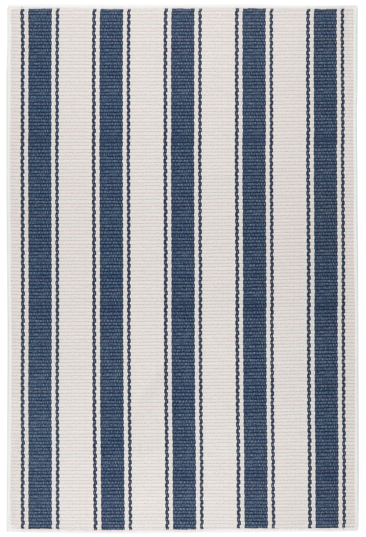 Awning Stripe Machine Washable Rug
