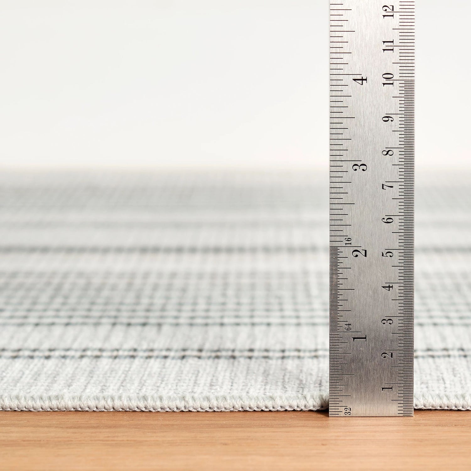 Gradation Ticking Machine Washable Rug