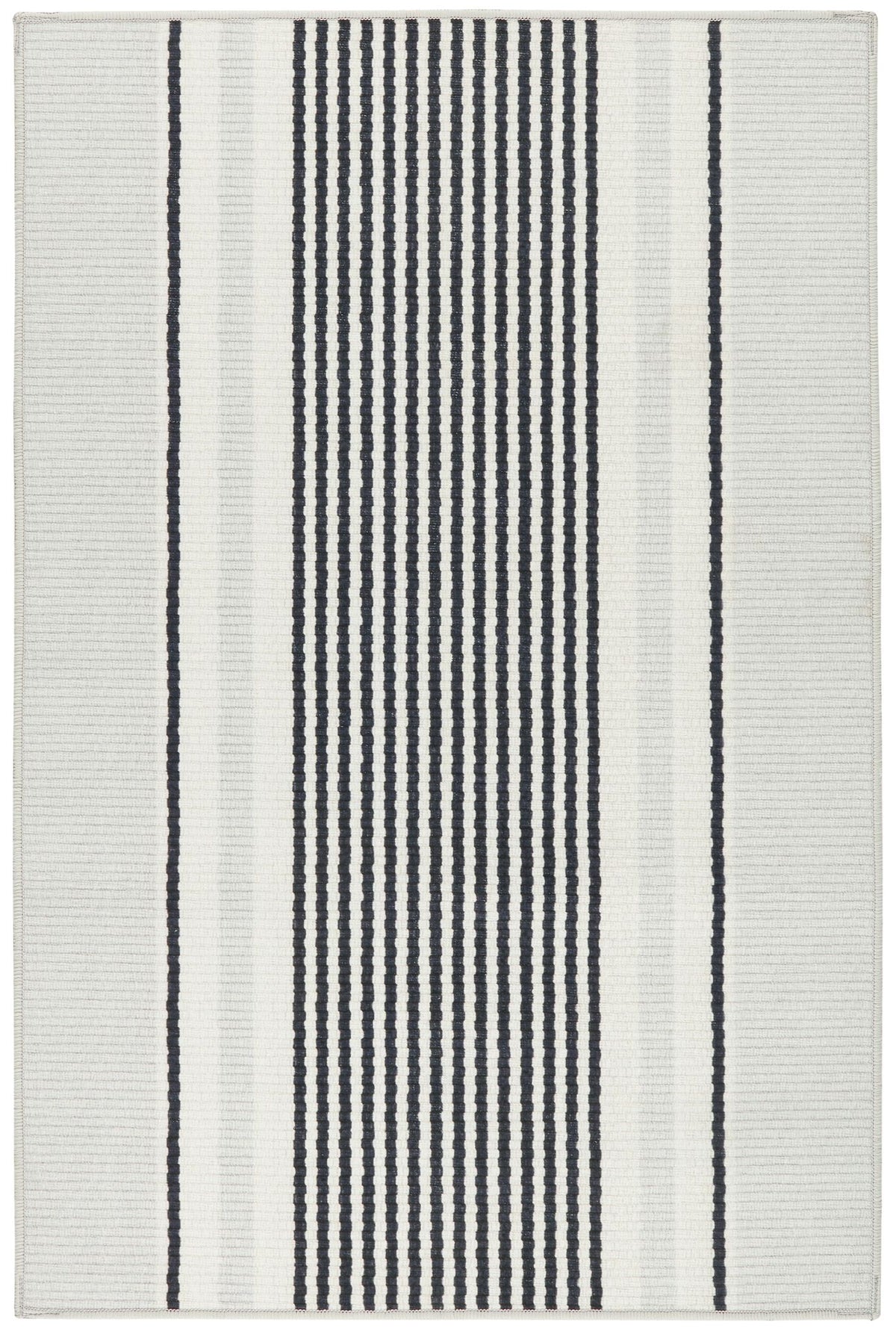 Gunner Stripe Machine Washable Rug