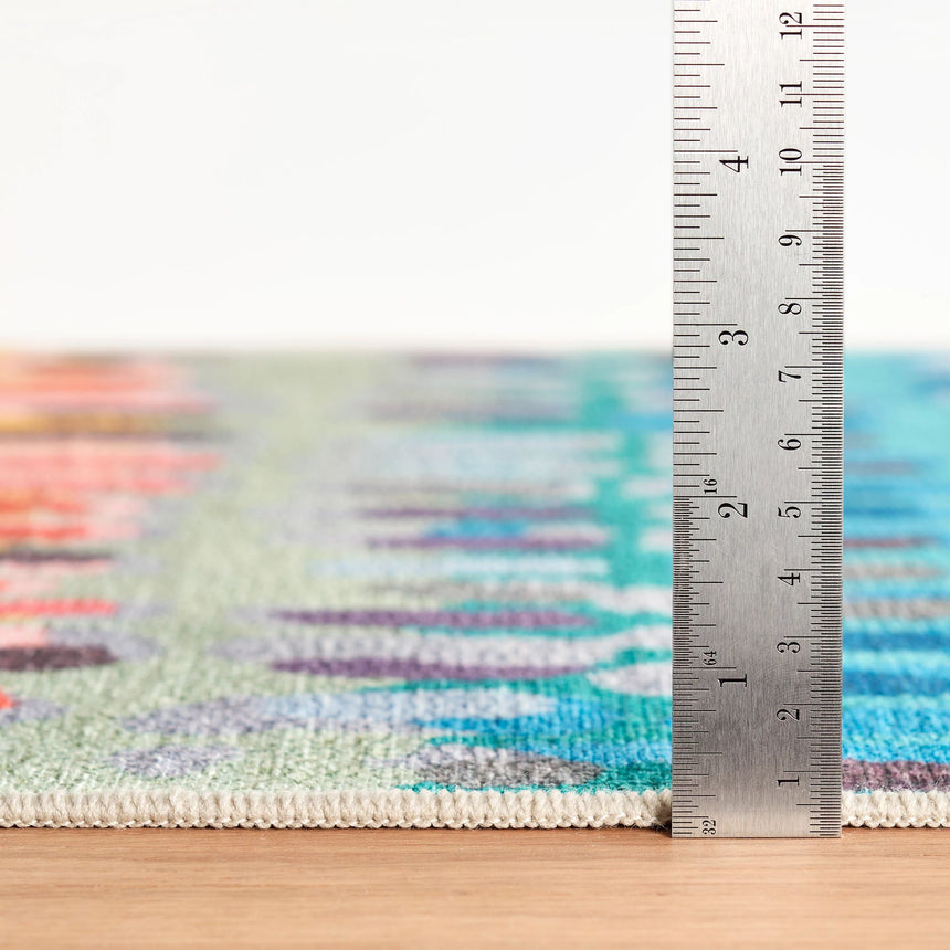 Paint Chip Machine Washable Rug