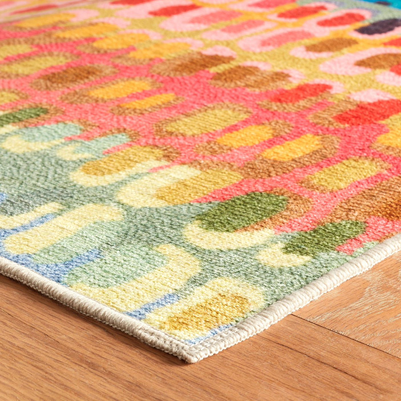 Paint Chip Machine Washable Rug