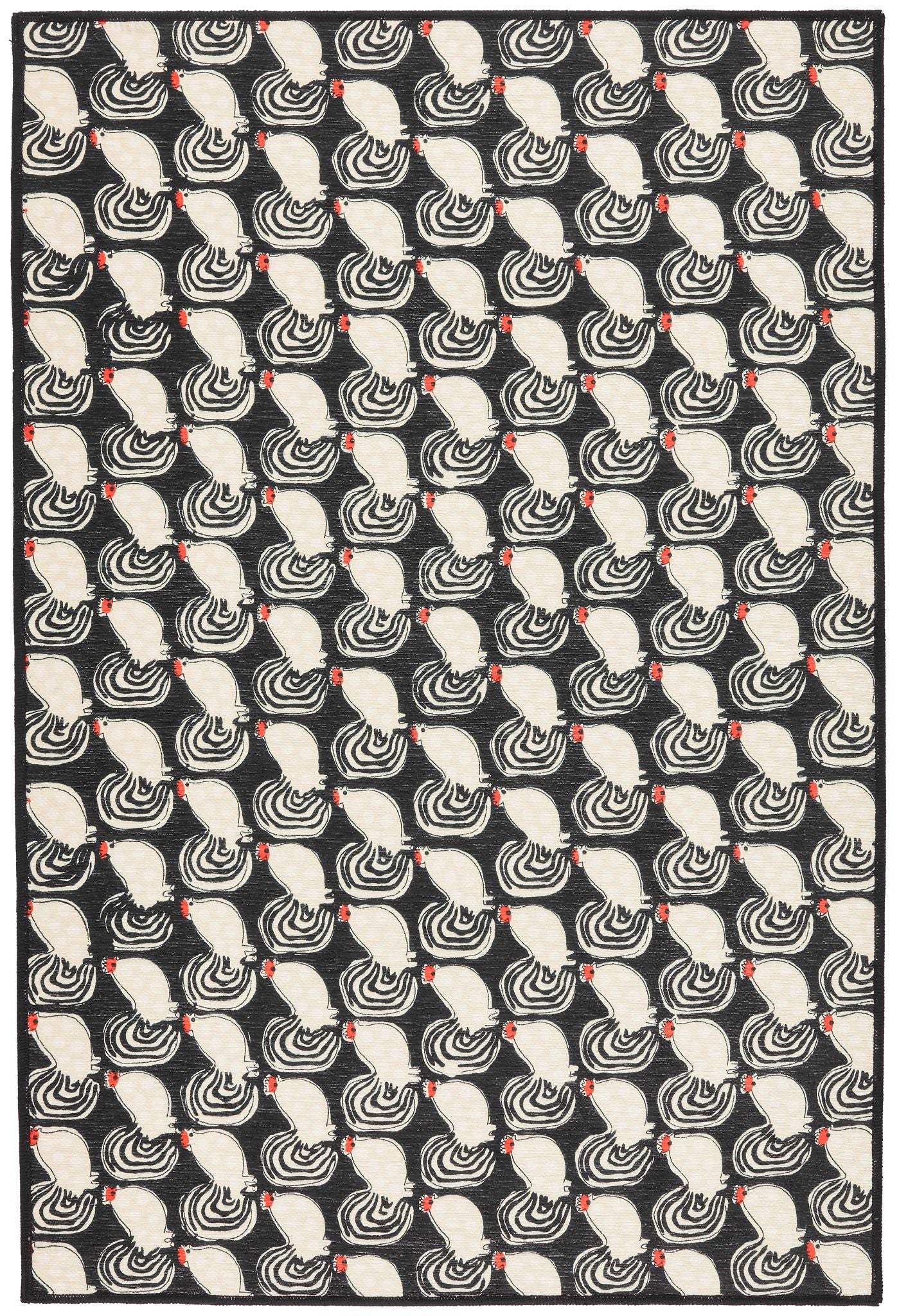 Cockadoodledoo Machine Washable Rug