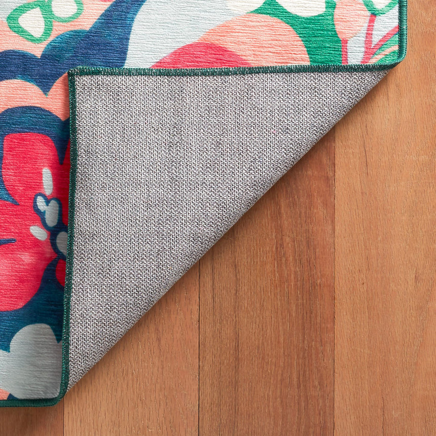 Dreamy Daisies Machine Washable Rug