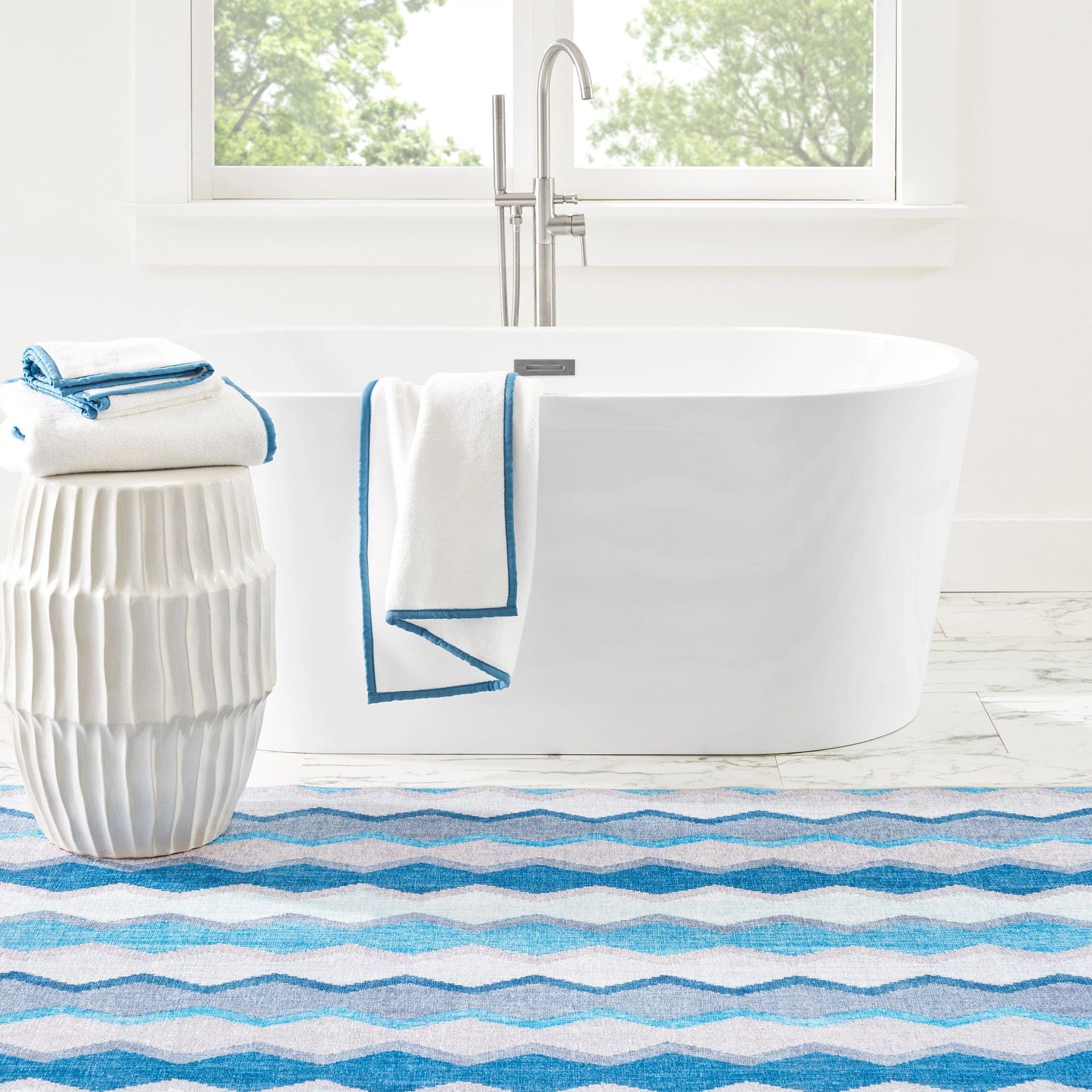 Safety Net Machine Washable Rug