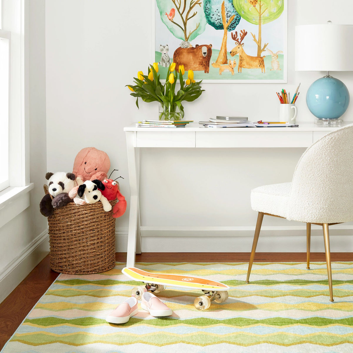 Safety Net Machine Washable Rug