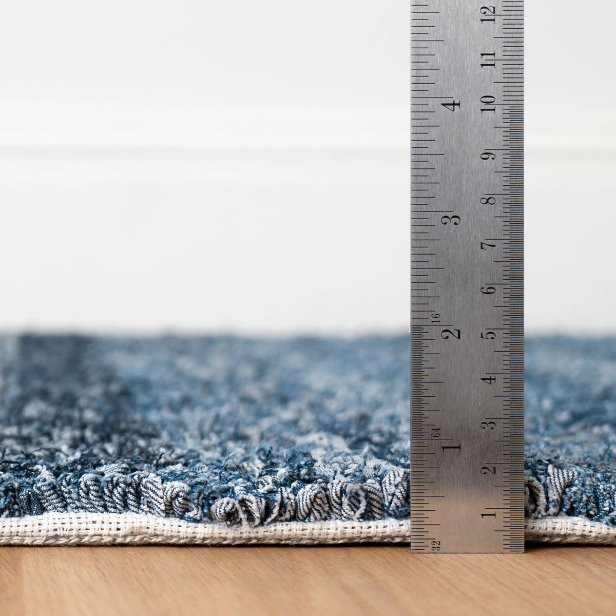 Denim Chindi Hand Hooked Cotton Rug