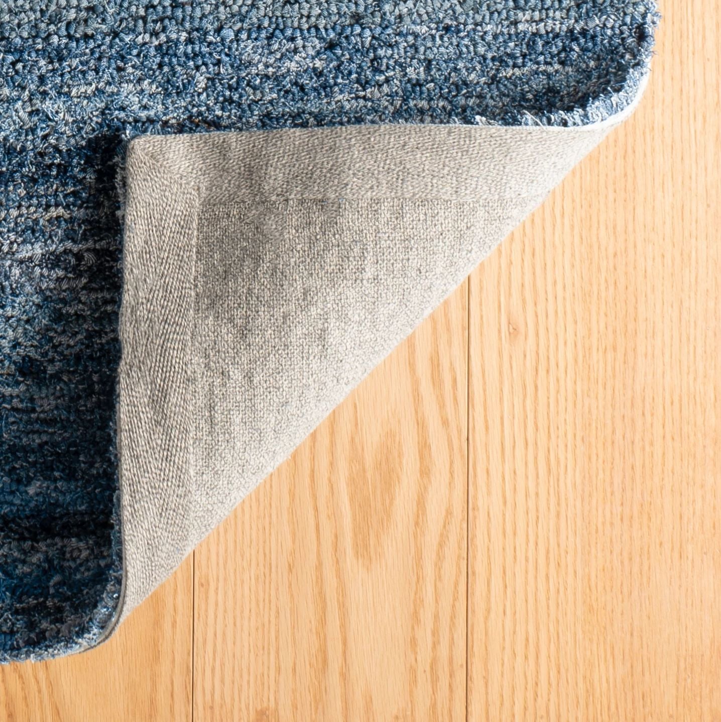 Denim Chindi Hand Hooked Cotton Rug