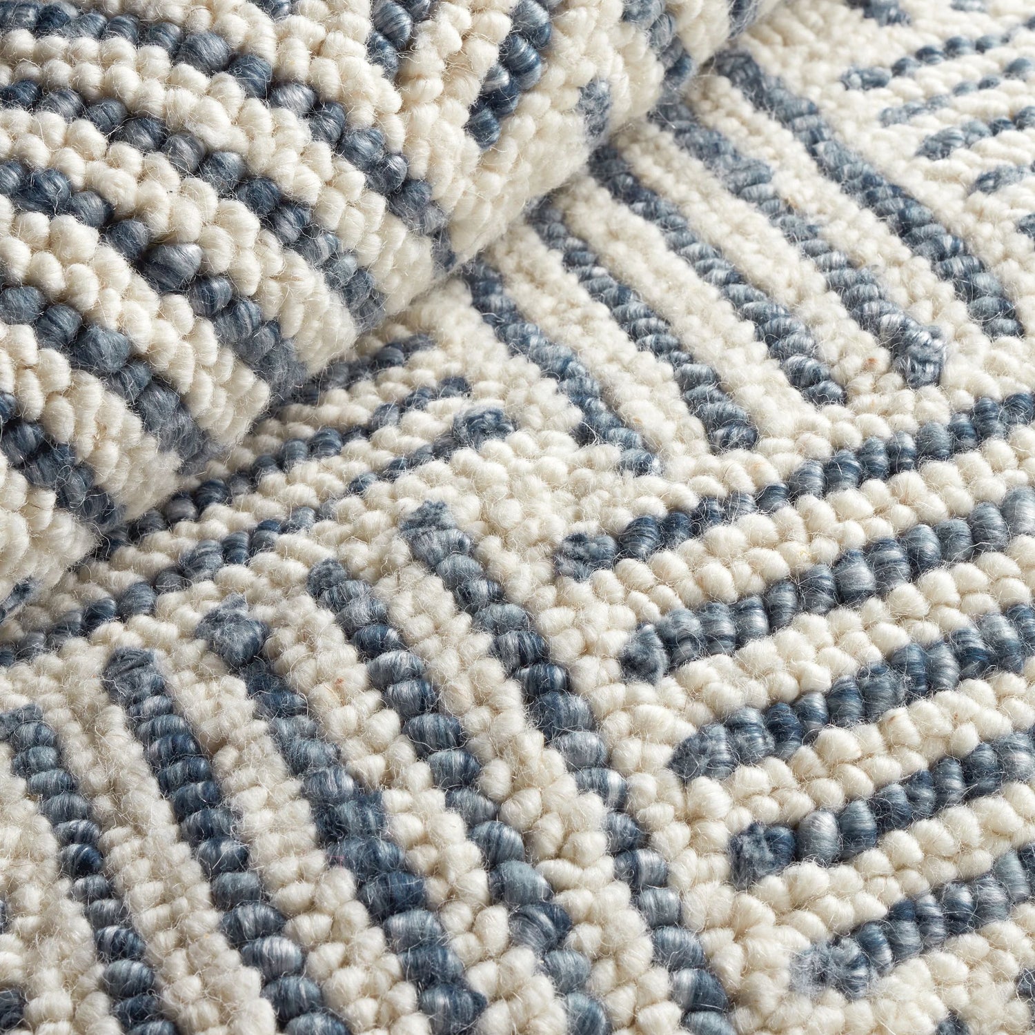 Layers Hand Hooked Wool Rug