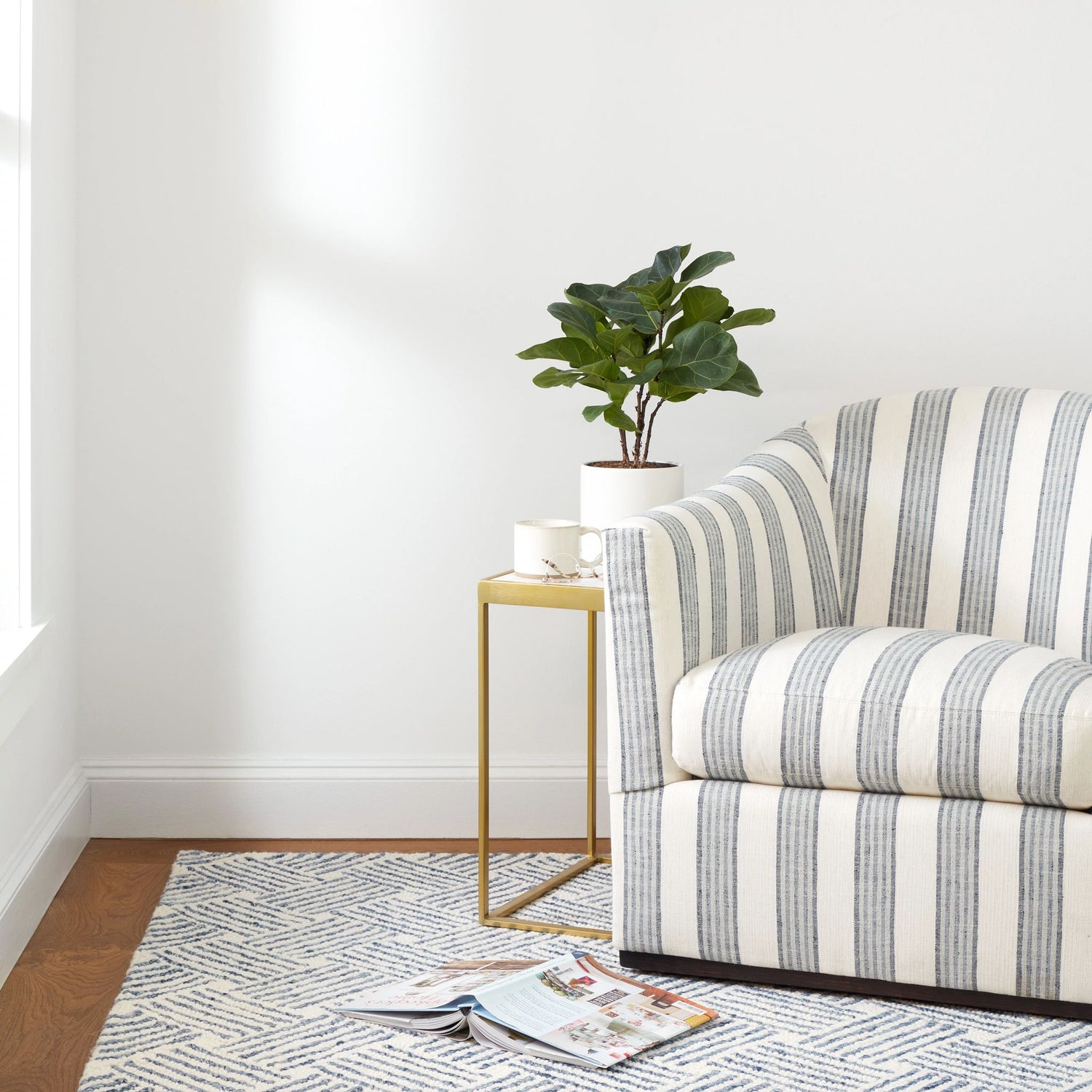 Layers Hand Hooked Wool Rug