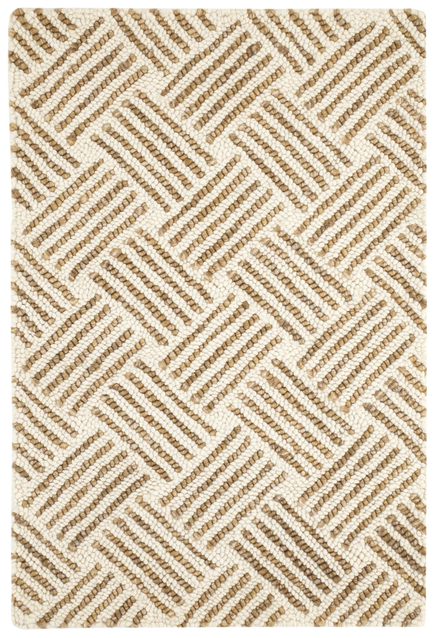 Layers Hand Hooked Wool Rug