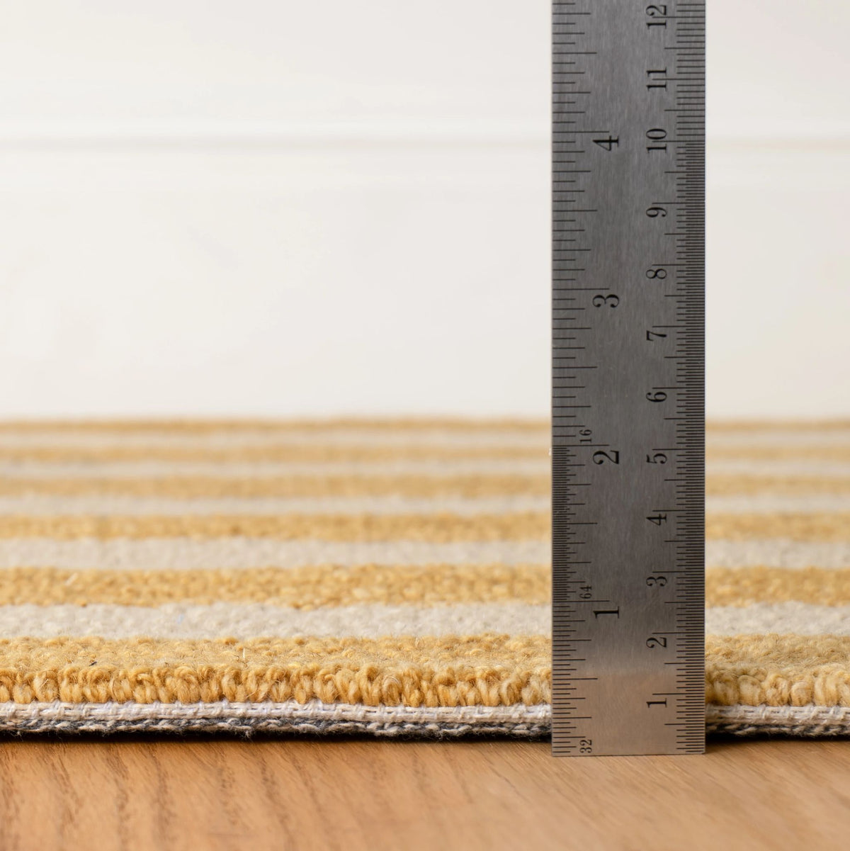Silas Stripe Hand Micro Hooked Wool Rug