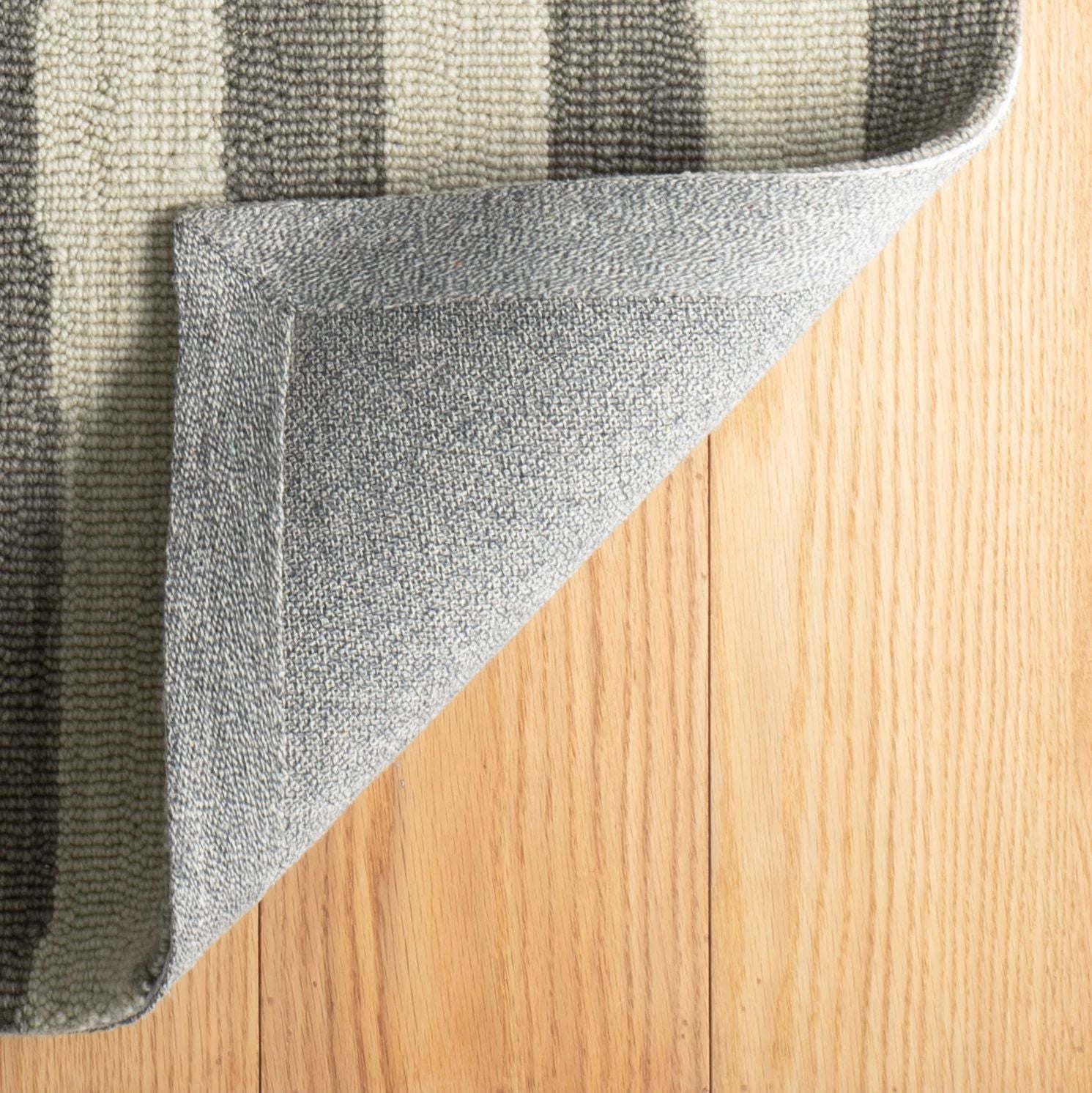 Silas Stripe Hand Micro Hooked Wool Rug