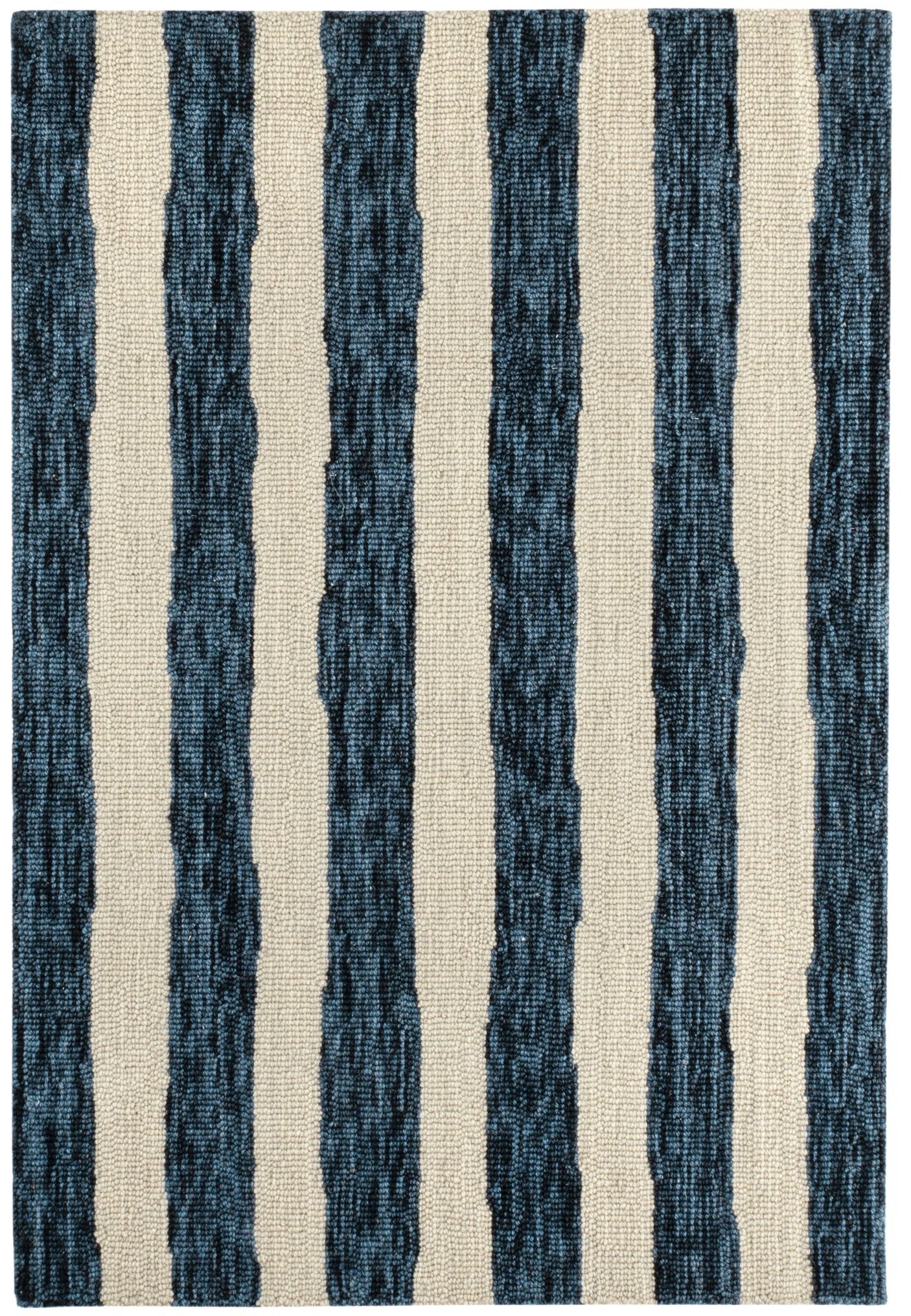 Silas Stripe Hand Micro Hooked Wool Rug