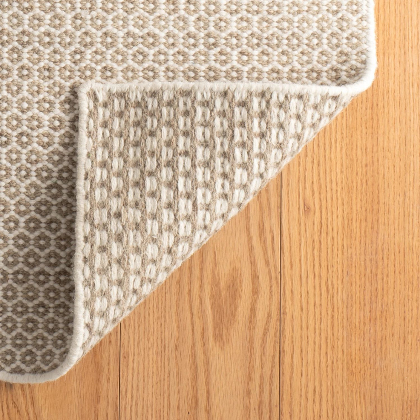 Honeycomb Handwoven Wool Rug