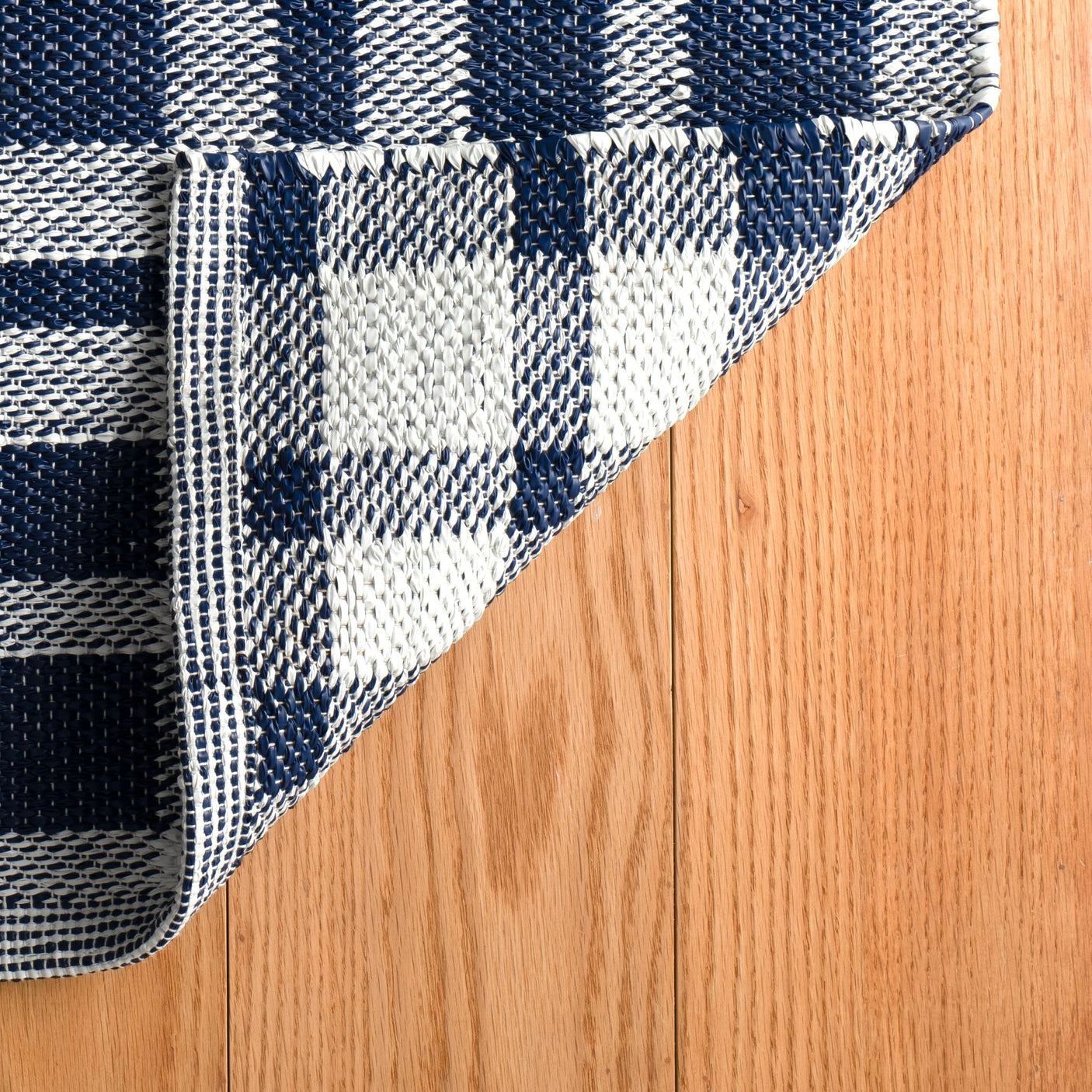 Tattersall Handwoven Indoor/Outdoor Rug