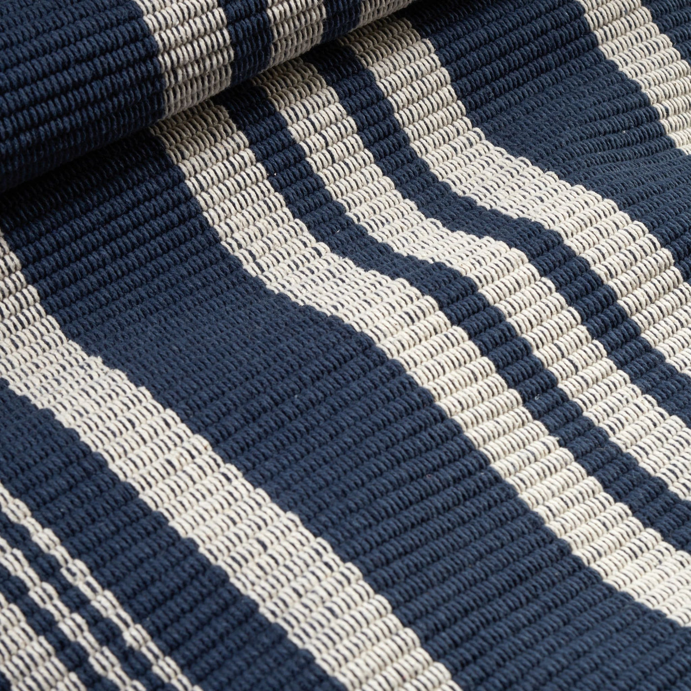 Irving Stripe Handwoven Cotton Rug