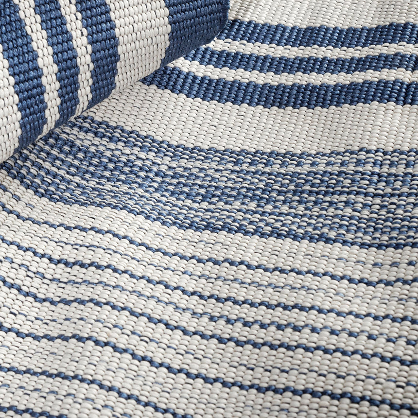 Quincy Stripe Handwoven Indoor/Outdoor Rug