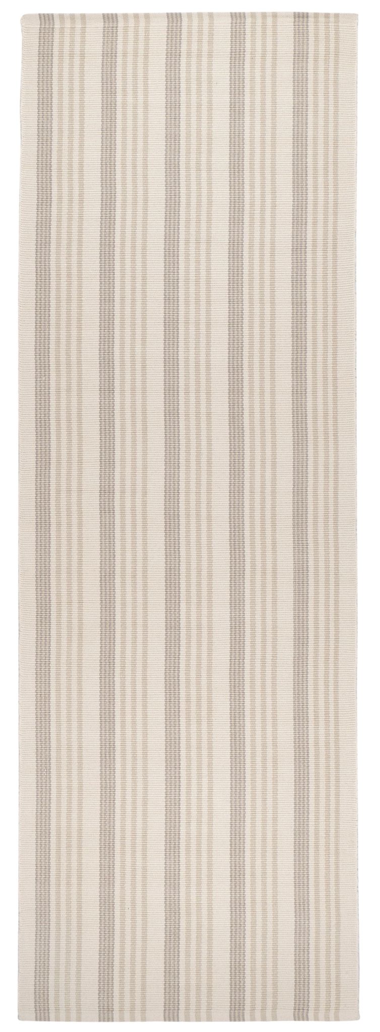 Putney Stripe Handwoven Cotton Rug