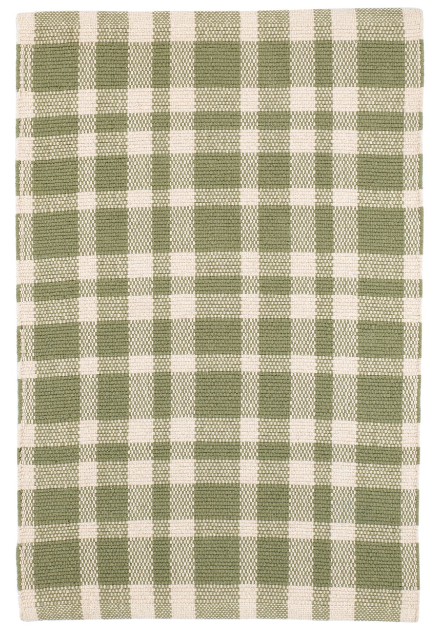 Tattersall Handwoven Cotton Rug