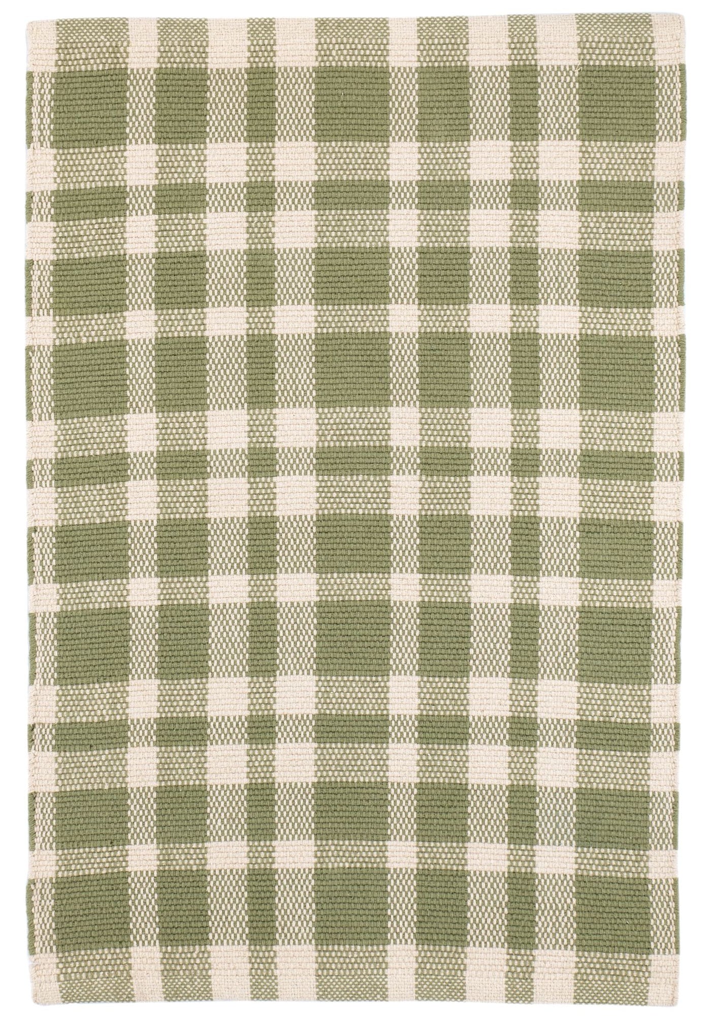 Tattersall Handwoven Cotton Rug