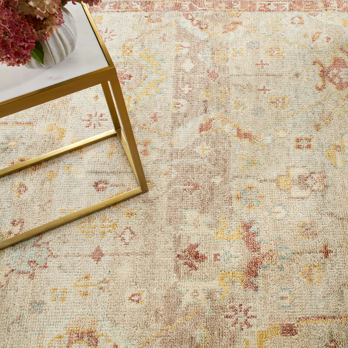 Nora Hand Knotted Wool Rug