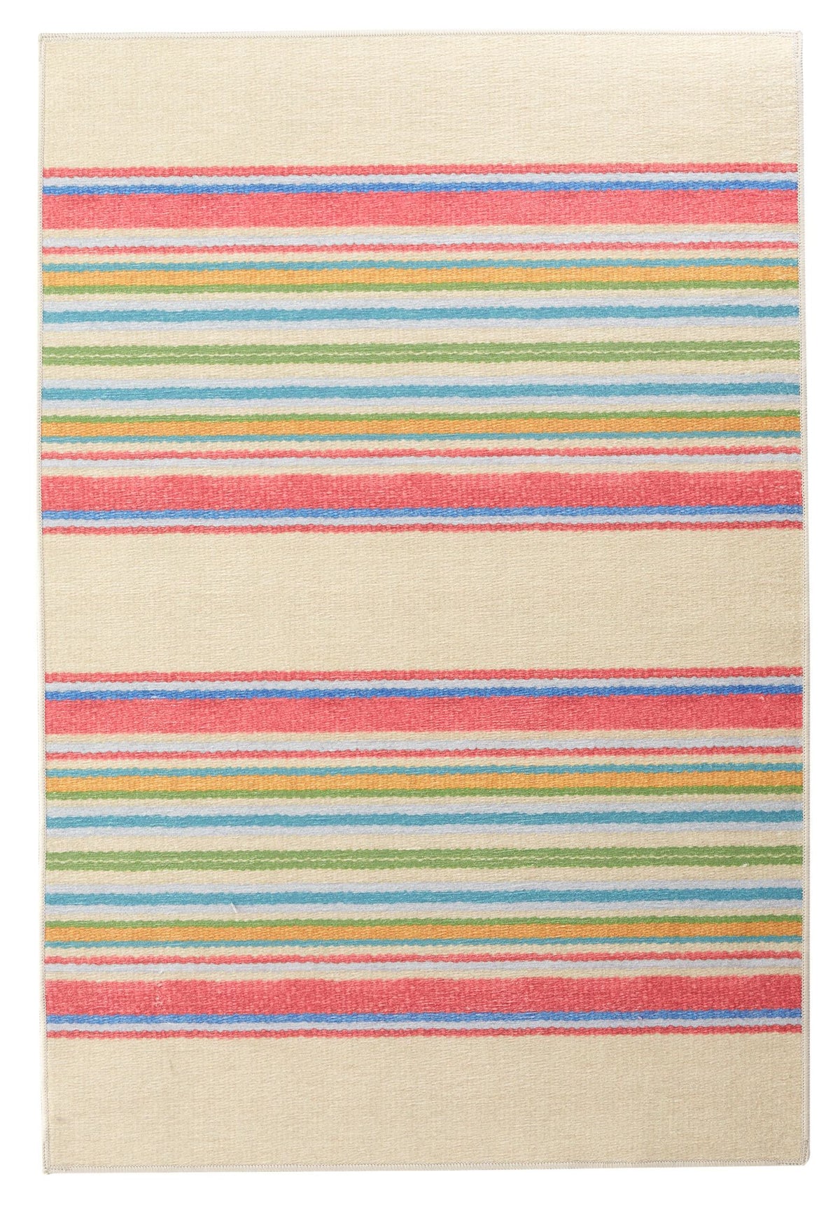 Cady Stripe Machine Washable Rug