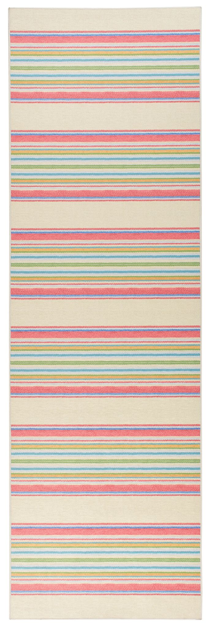 Cady Stripe Machine Washable Rug