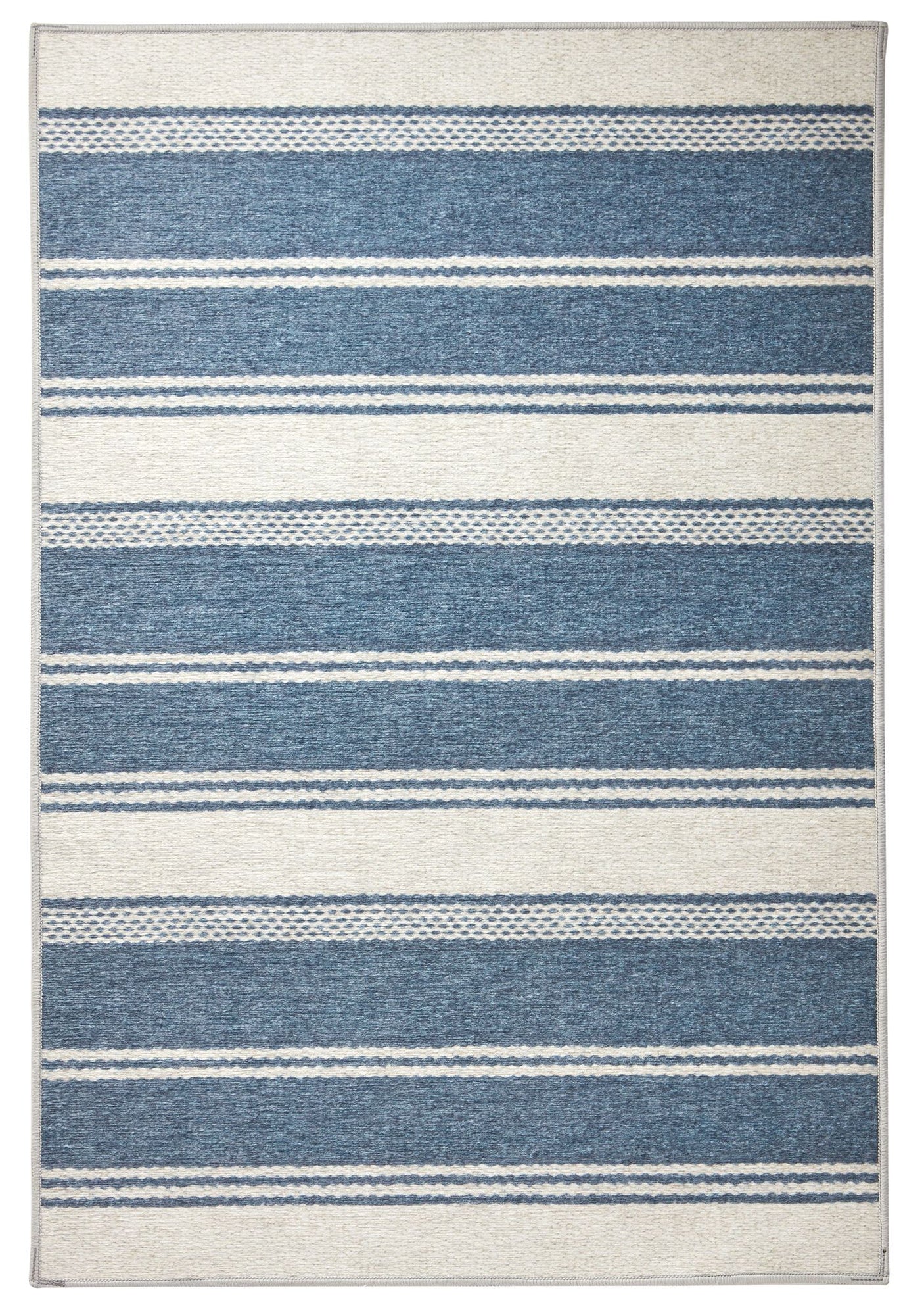 Bowman Stripe Machine Washable Rug