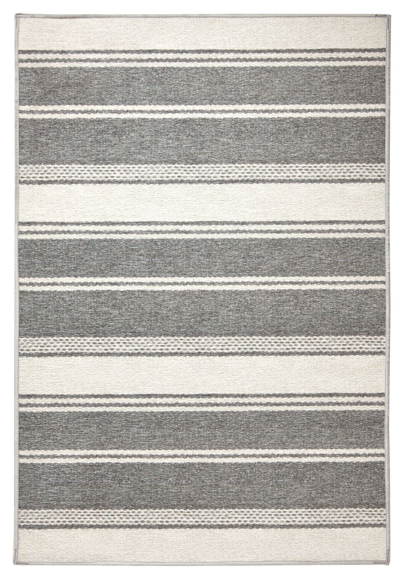 Bowman Stripe Machine Washable Rug
