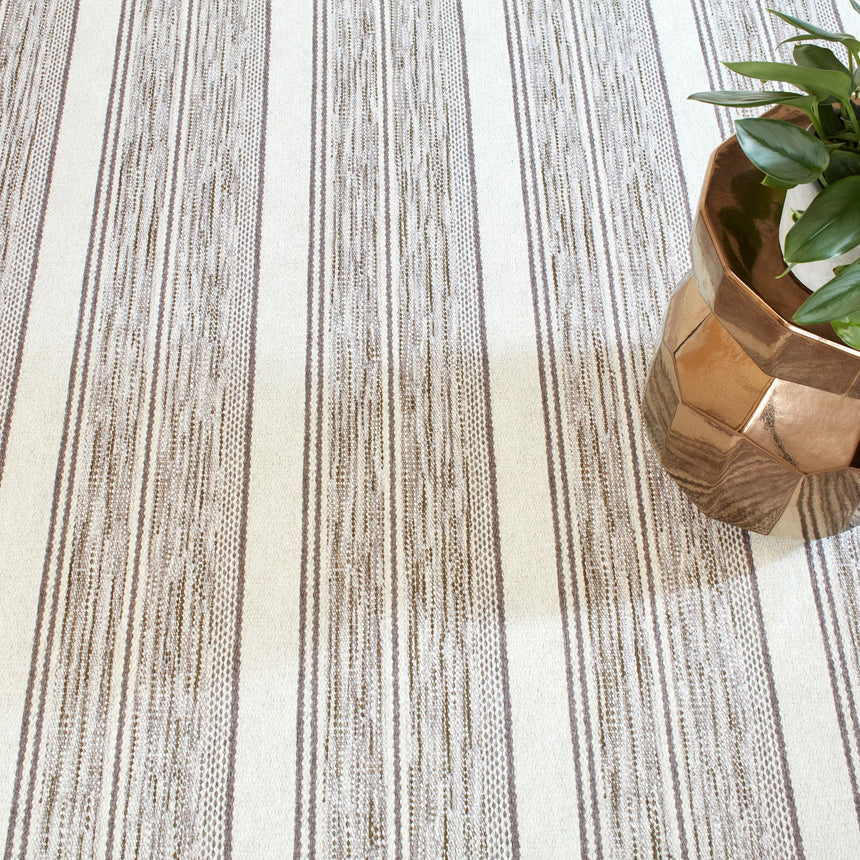 Ellington Stripe Machine Washable Rug