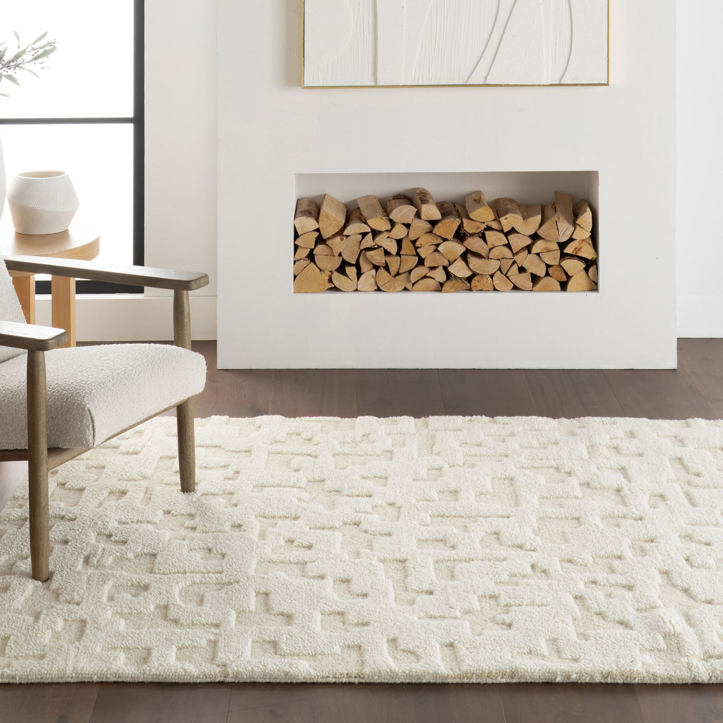 Alora Hand Knotted Wool Rug