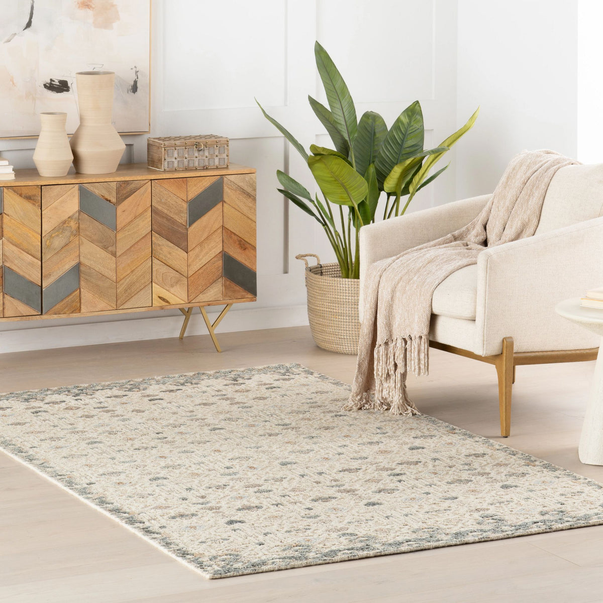 Emory Hand Knotted Wool Rug