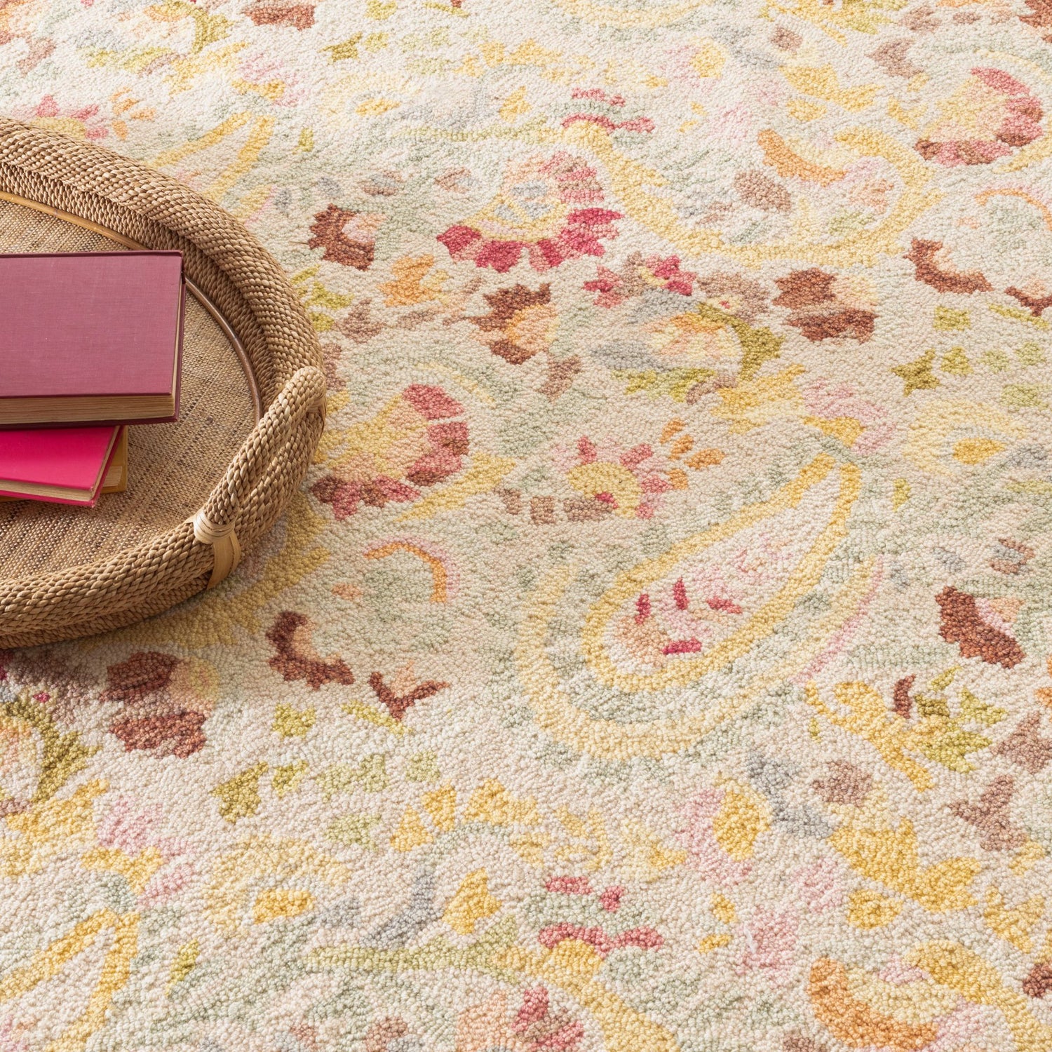 Ines Hand Micro Hooked Wool Rug