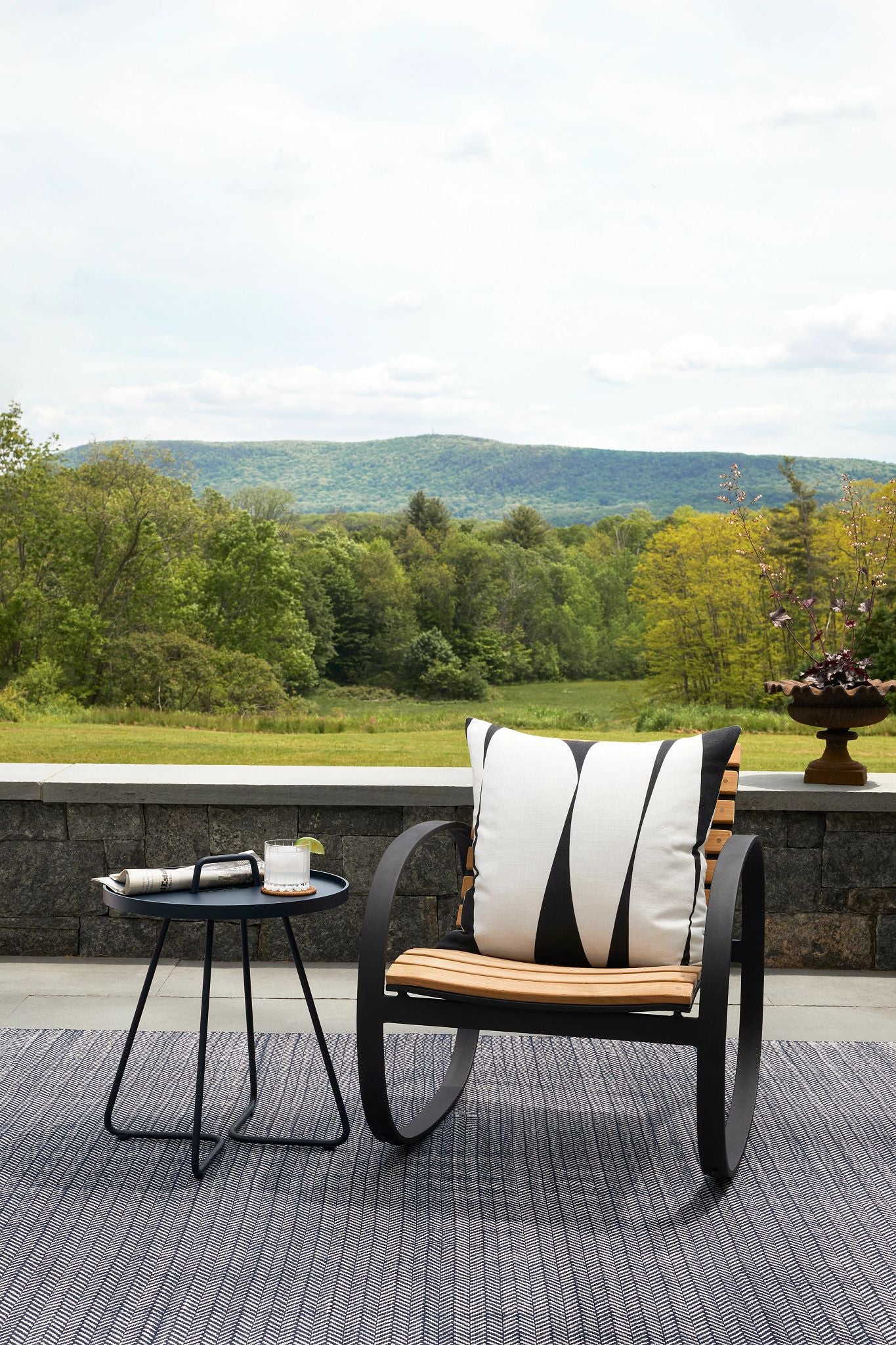 Herringbone Handwoven Indoor/Outdoor Rug