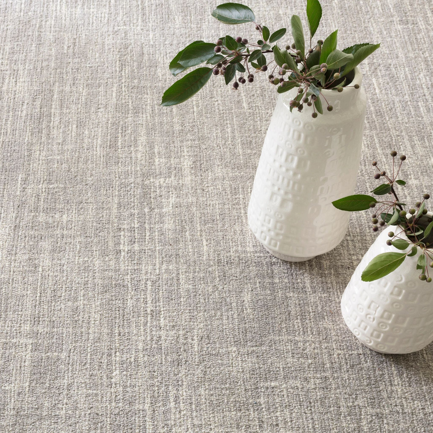 Crosshatch Hand Micro Hooked Wool Rug