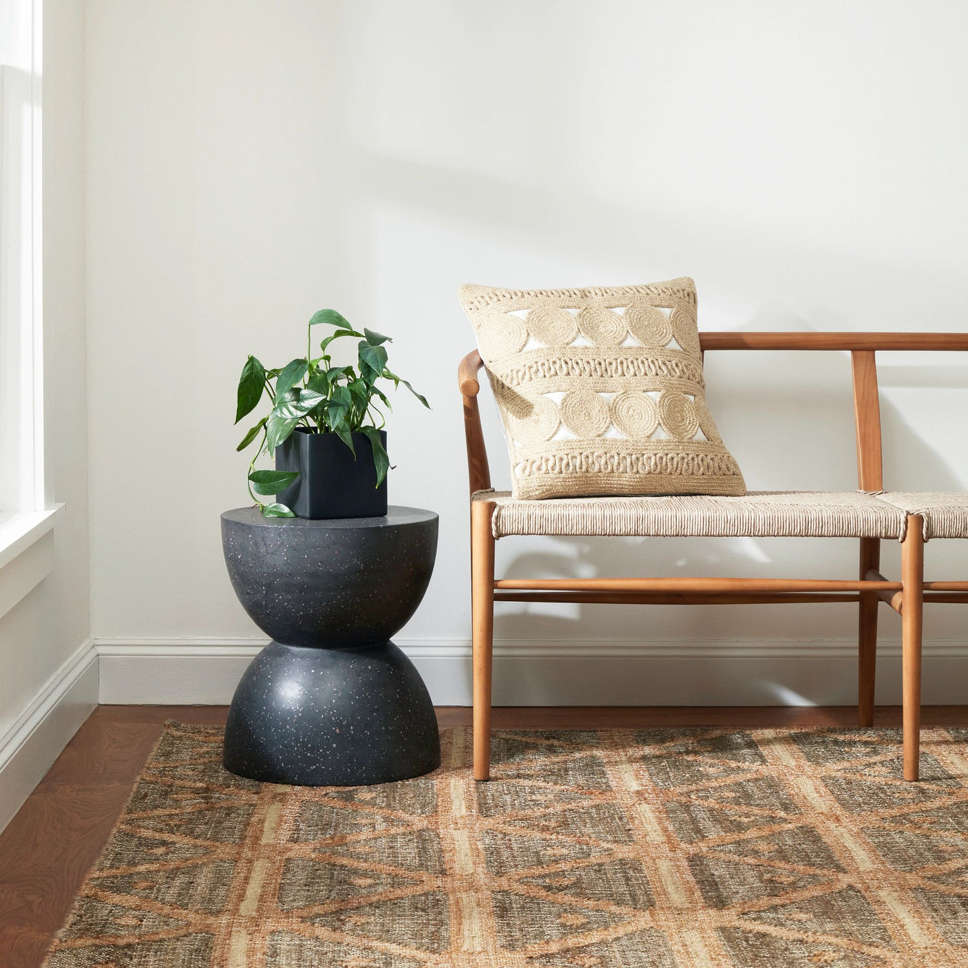 Rumi Handwoven Jute Rug