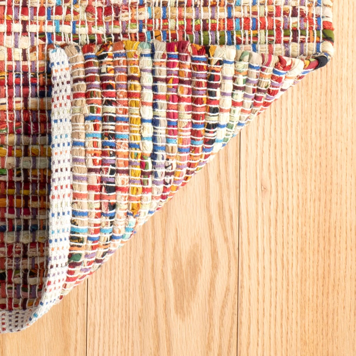 Vista Chindi Handwoven Cotton Rug