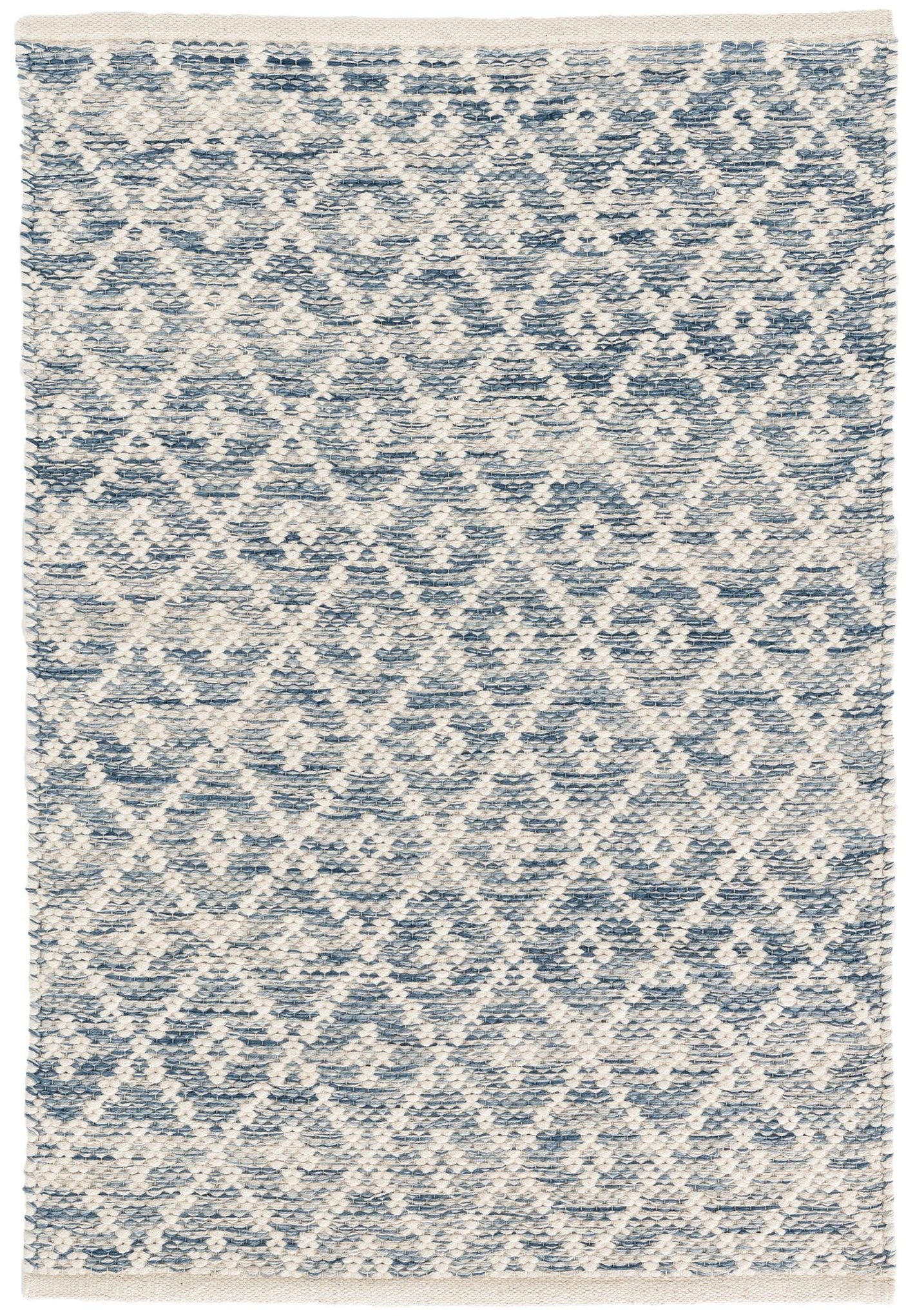 Melange Diamond Handwoven Cotton Rug