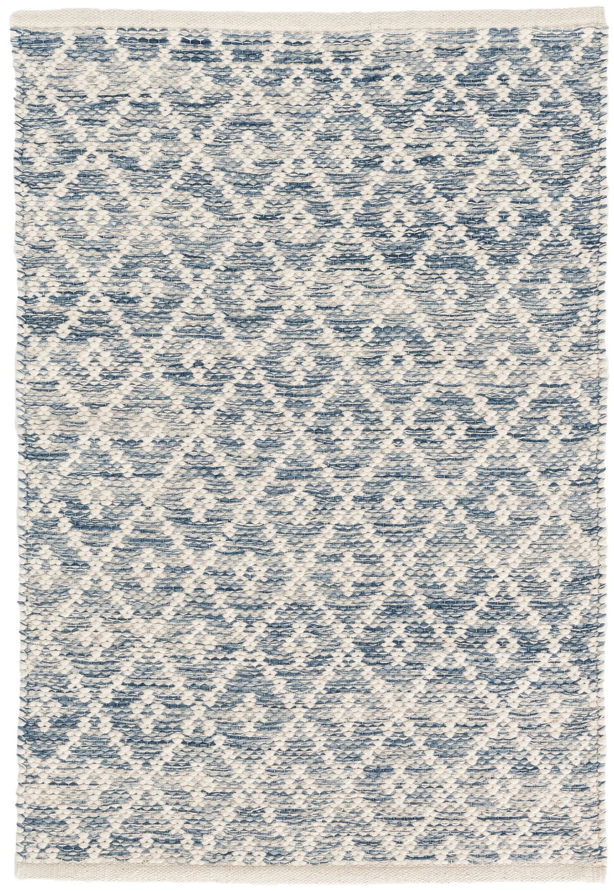 Melange Diamond Handwoven Cotton Rug