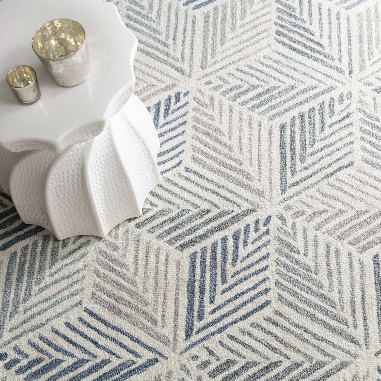 Karari Hand Hooked Wool Rug