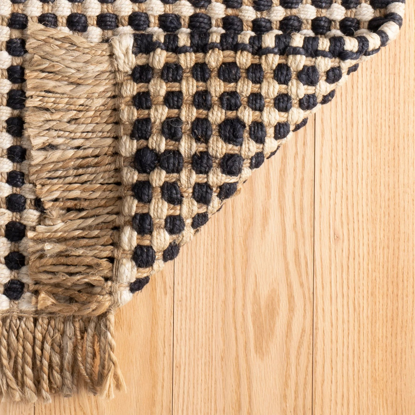 Kuba Handwoven Jute Rug