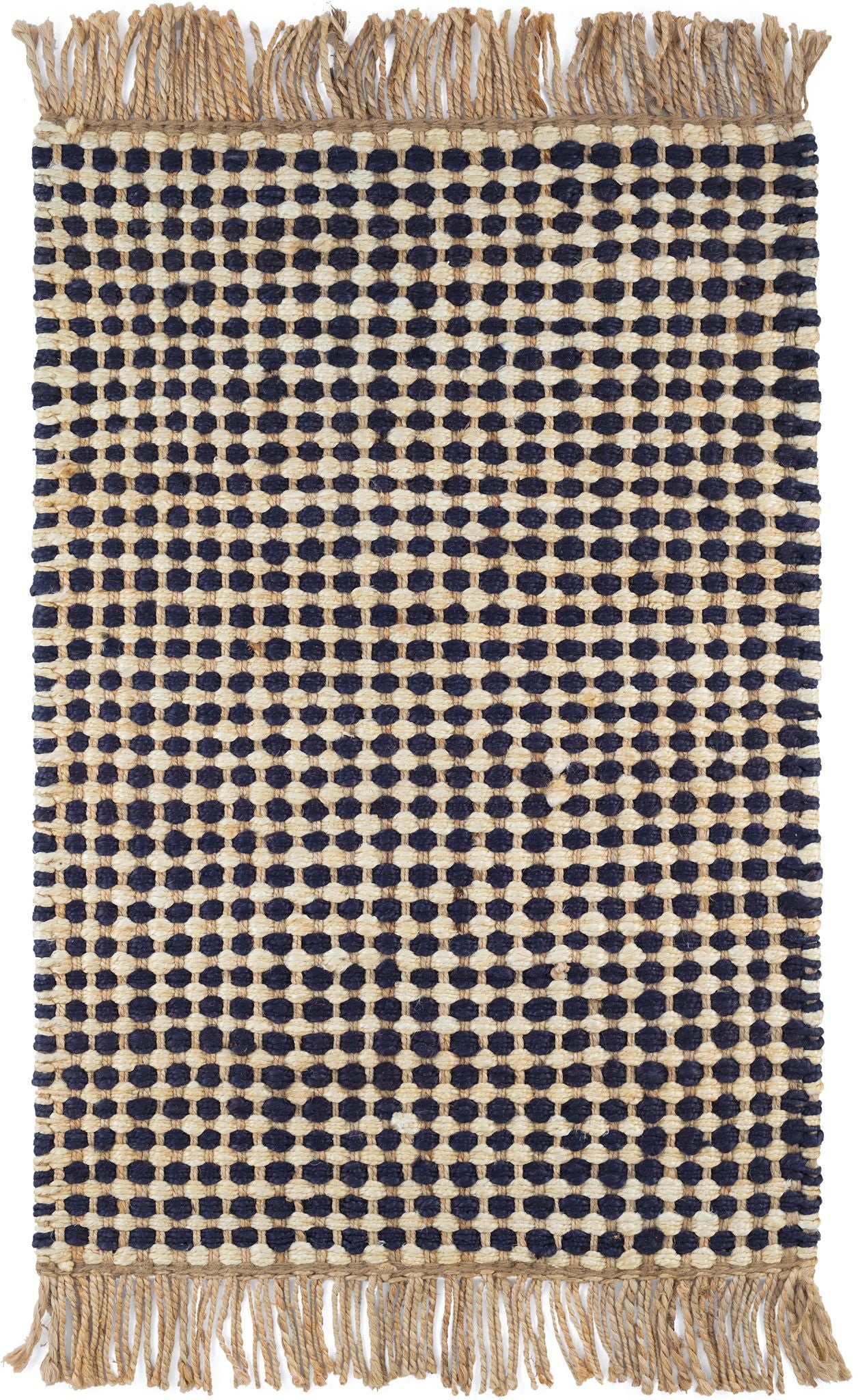 Kuba Handwoven Jute Rug