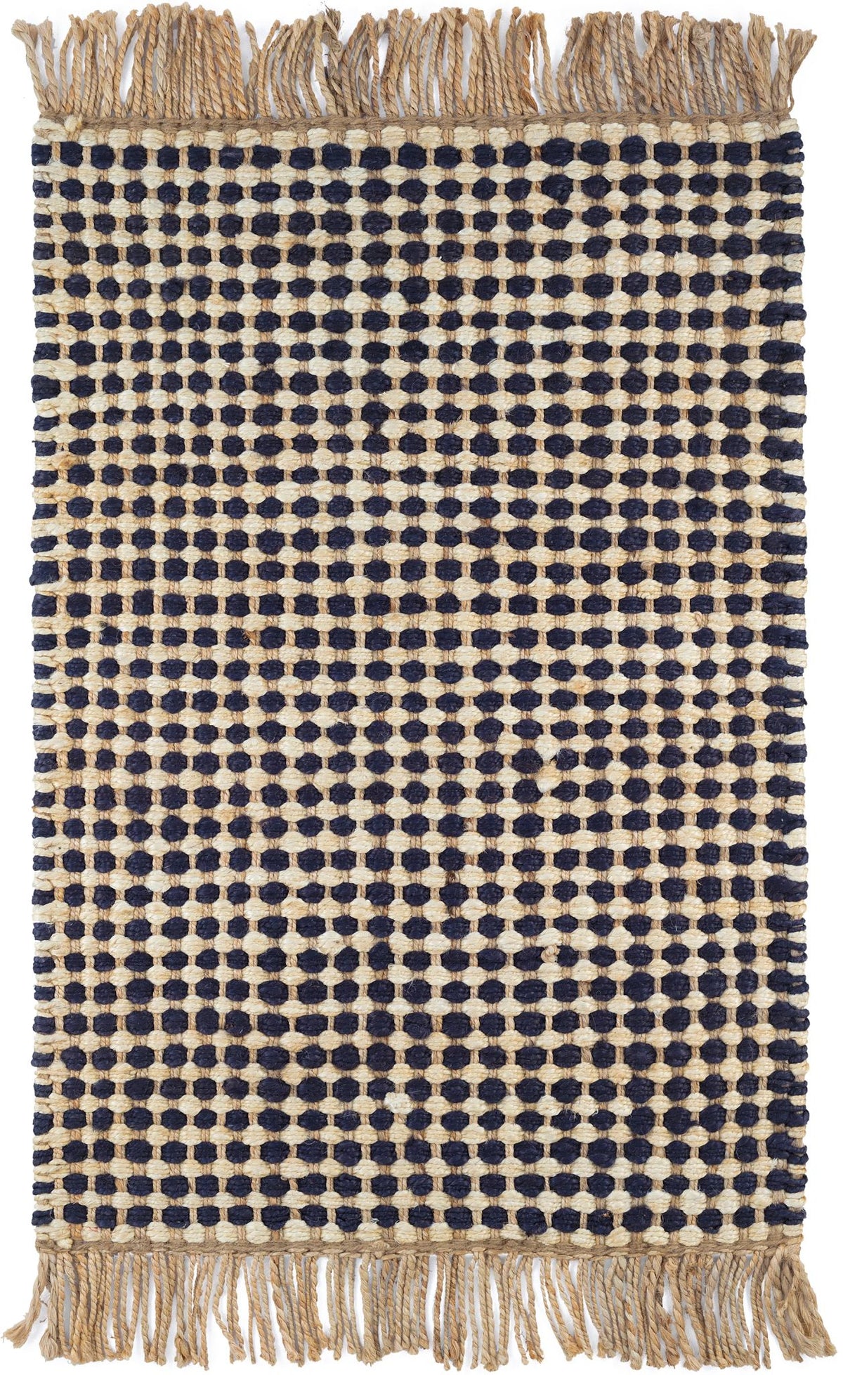 Kuba Handwoven Jute Rug
