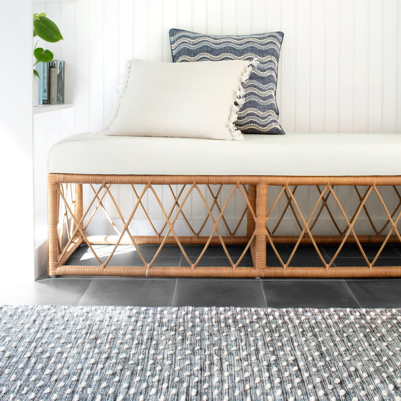 Hobnail Handwoven Performance Rug