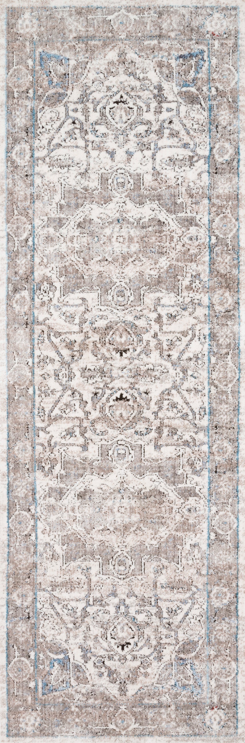 Dante Rug 05 | Ivory / Stone