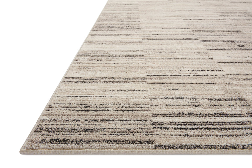 Darby Rug 01 | Charcoal / Sand