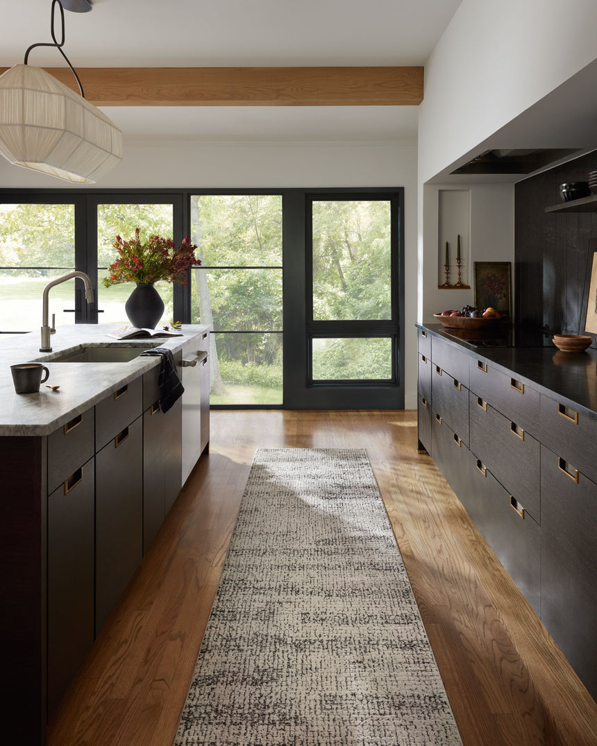 Darby Rug 02 | Oatmeal / Charcoal