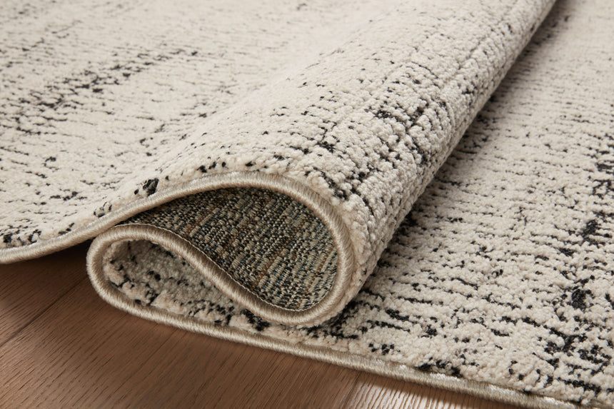 Darby Rug 02 | Oatmeal / Charcoal