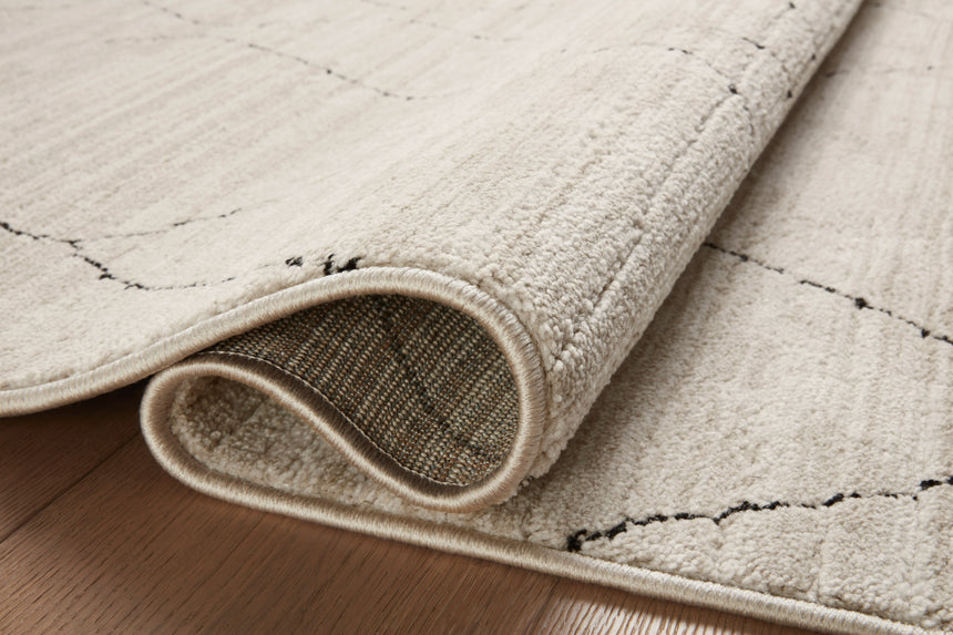 Darby Rug 03 | Sand / Charcoal